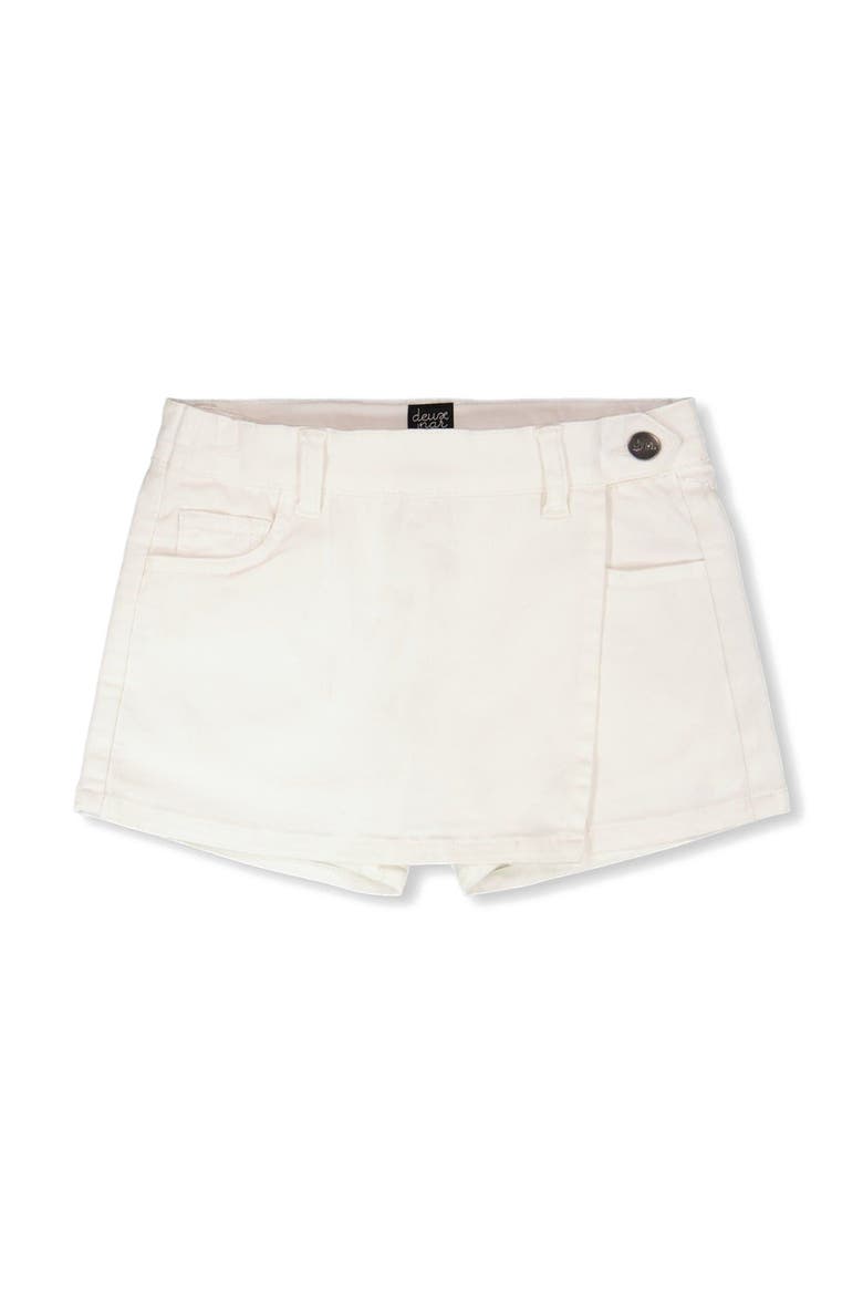 Soft Stretch Side Pocket Twill Skort, Main, color, White
