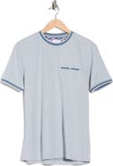 Cactus Man Tipped Cotton Jacquard T-Shirt