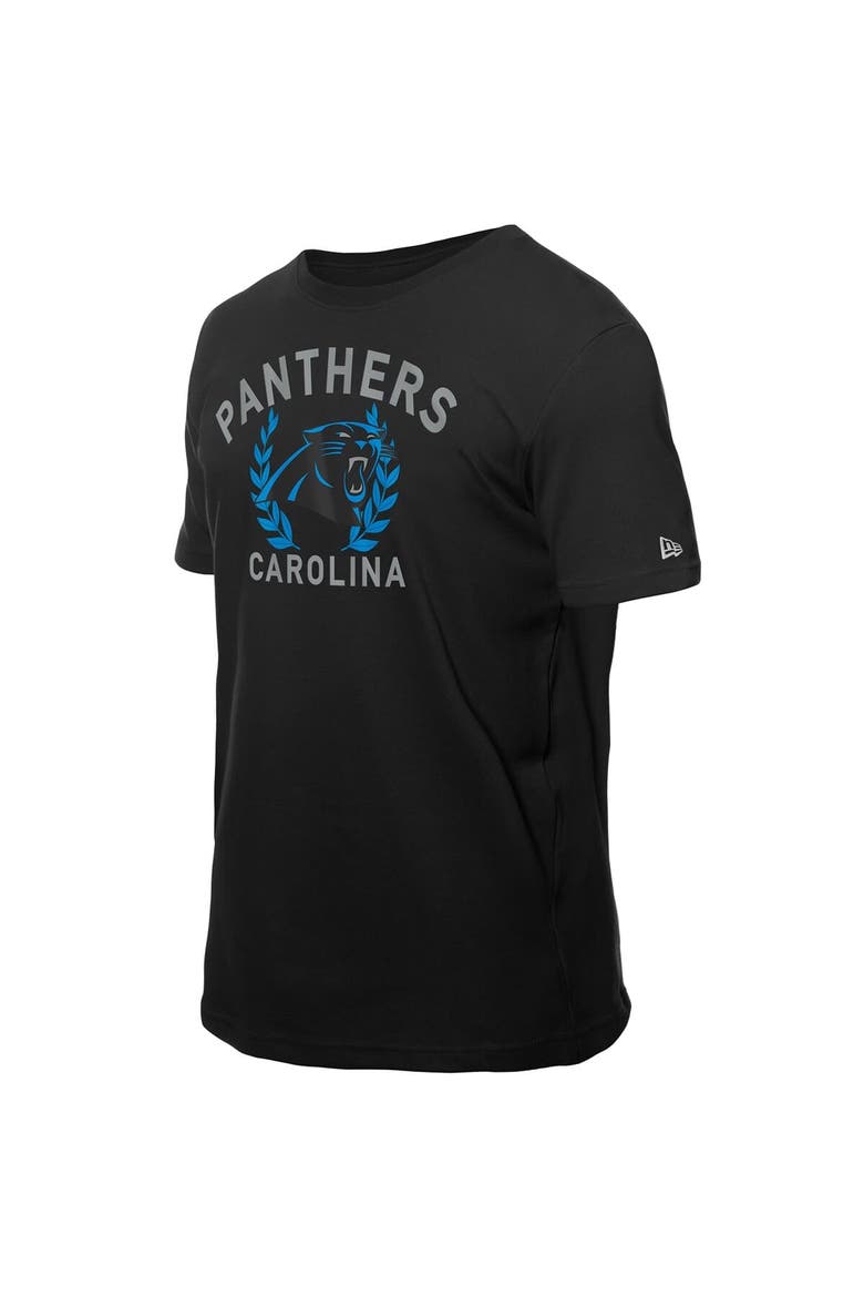 Men's New Era Black Carolina Panthers 2025 NFL Draft T-Shirt, Alternate, color, Black
