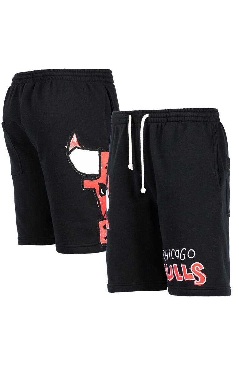 AFTER SCHOOL SPECIAL Men's After School Special Black Chicago Bulls Shorts, Alternate, color, 
