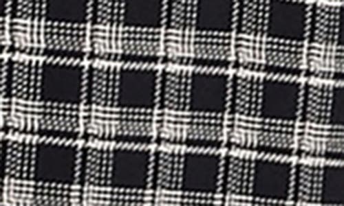 Allsaints Horton Plaid Cotton Button-up Shirt In Black