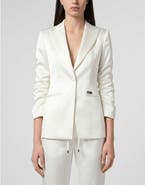 PHILIPP PLEIN Cady Cargo Fit Blazer Women