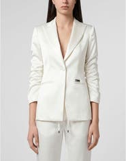 PHILIPP PLEIN Cady Cargo Fit Blazer Women