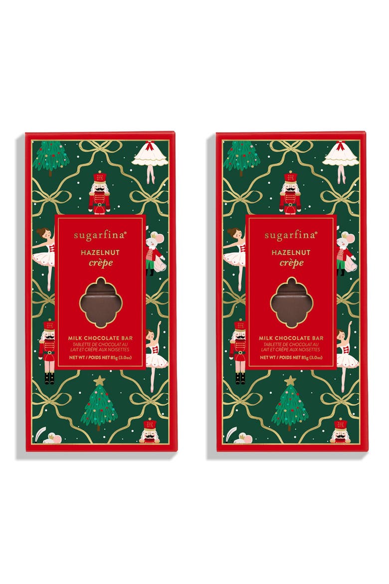 2-Pack Hazelnut Crepe Chocolate Bars, Main, color, NO COLOR