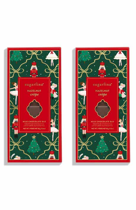 2-Pack Hazelnut Crepe Chocolate Bars