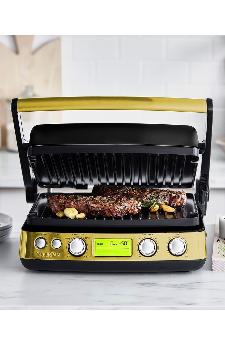 GreenPan Elite Reserve Multi Grill, Griddle & Waffle Maker, Alternate, color,