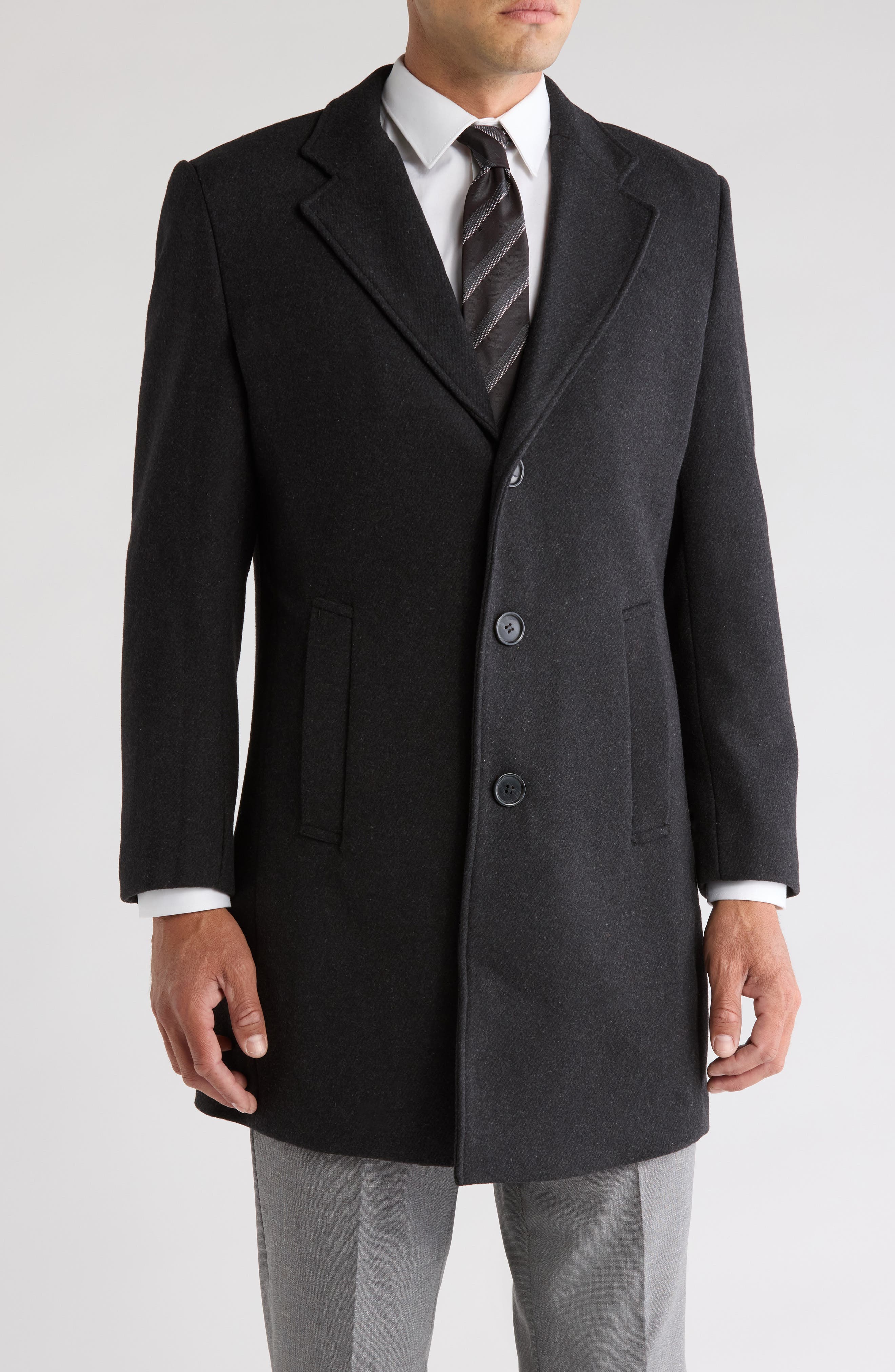 Braveman Tailored Wool Blend Jacket