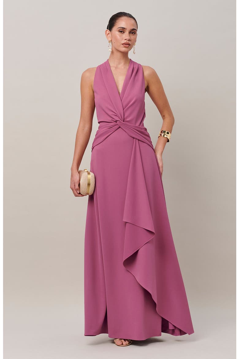 Hennie Maxi Dress, Alternate, color, China Rose