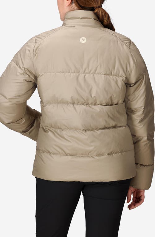 Marmot Guides 700 Fill Power Down Water Repellent Jacket In Neutral