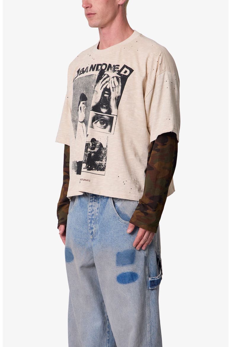 Abandoned Graphic Layered Long-Sleeve T-Shirt, Alternate, color, OFF WHITE/ CAMO