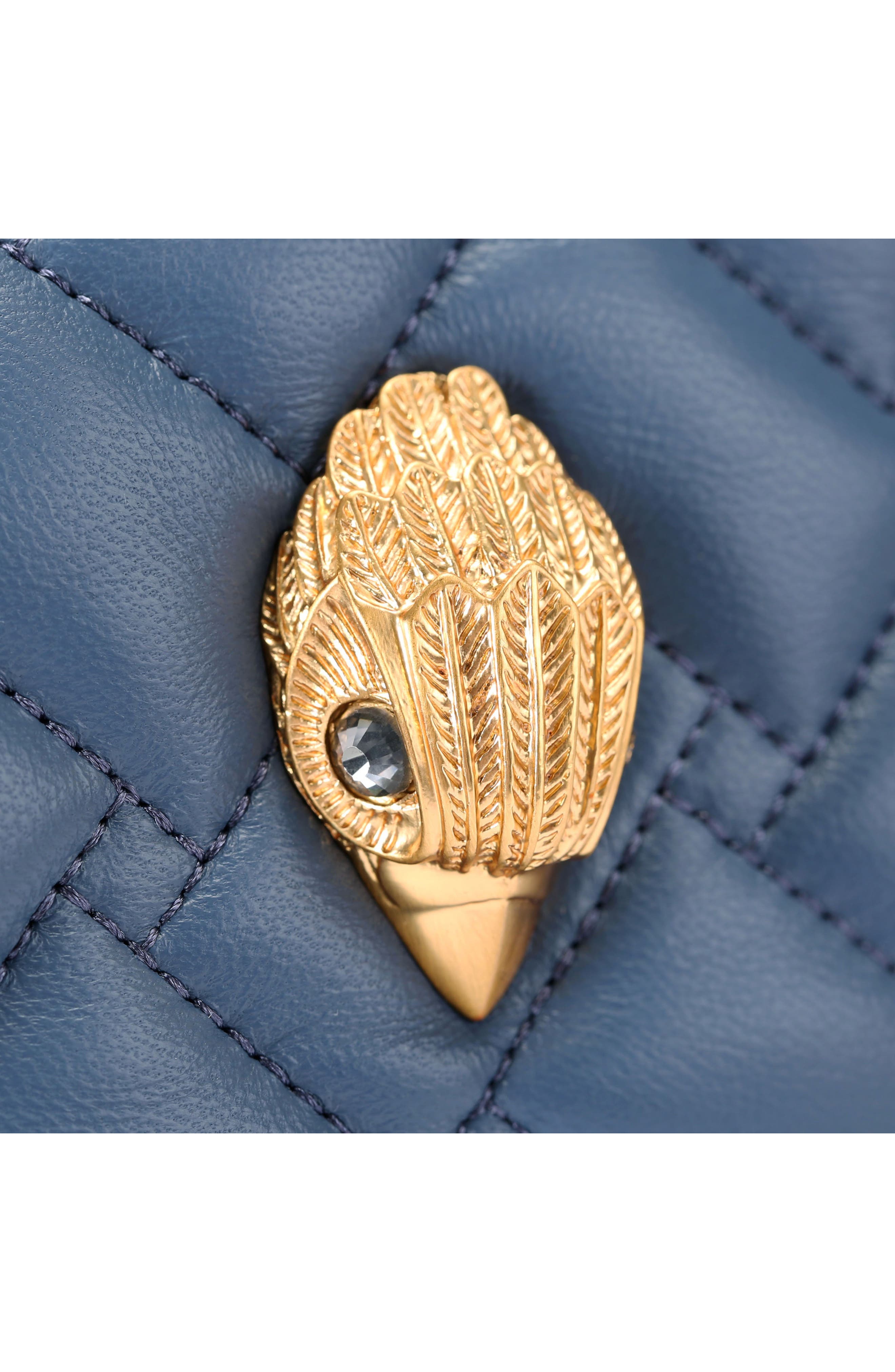 Kurt Geiger London Kensington String Quilted Leather Tote, Alternate, color, 