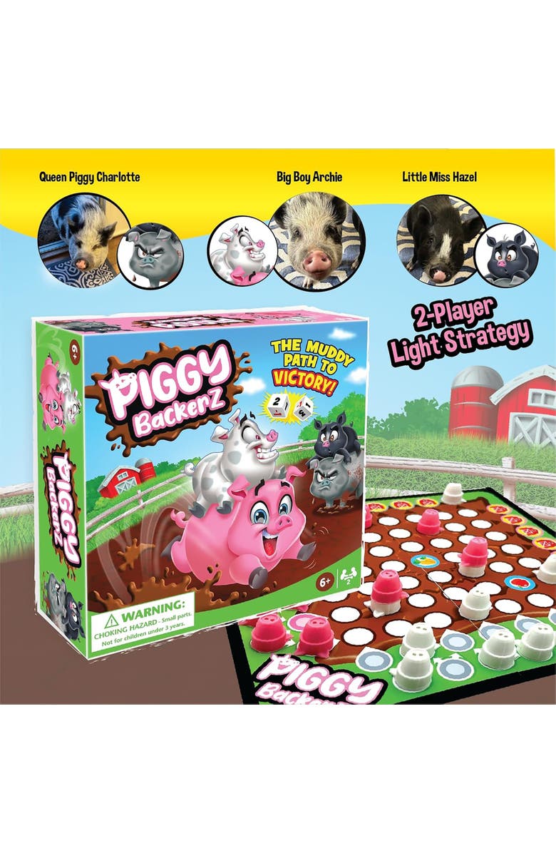 RandomLine of Creative Things Piggy Backerz, Alternate, color, Multicolored