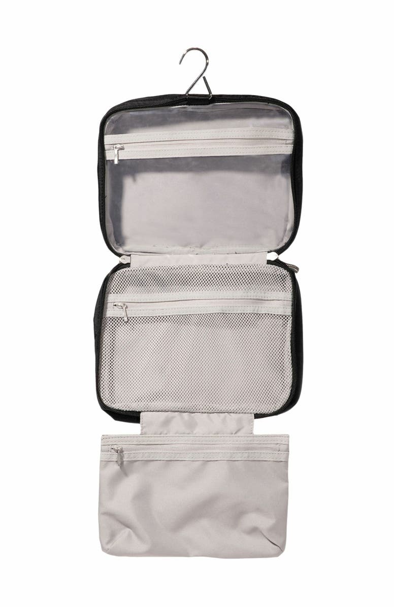BAGGALLINI Hanging Travel Toiletry Kit, Alternate, color, Black