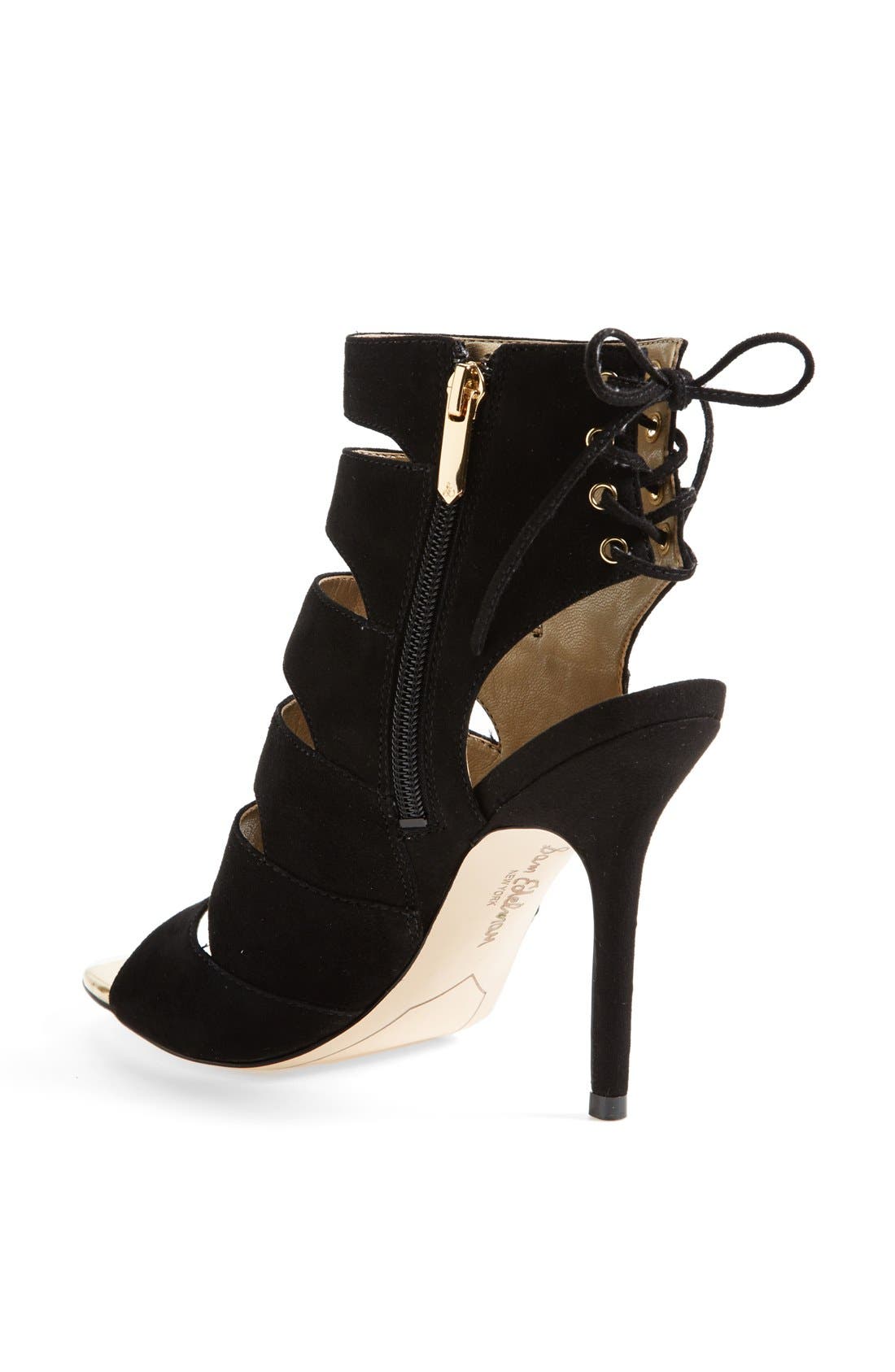 Sam Edelman 'Anastasia' Strappy Suede Sandal, Alternate, color, 