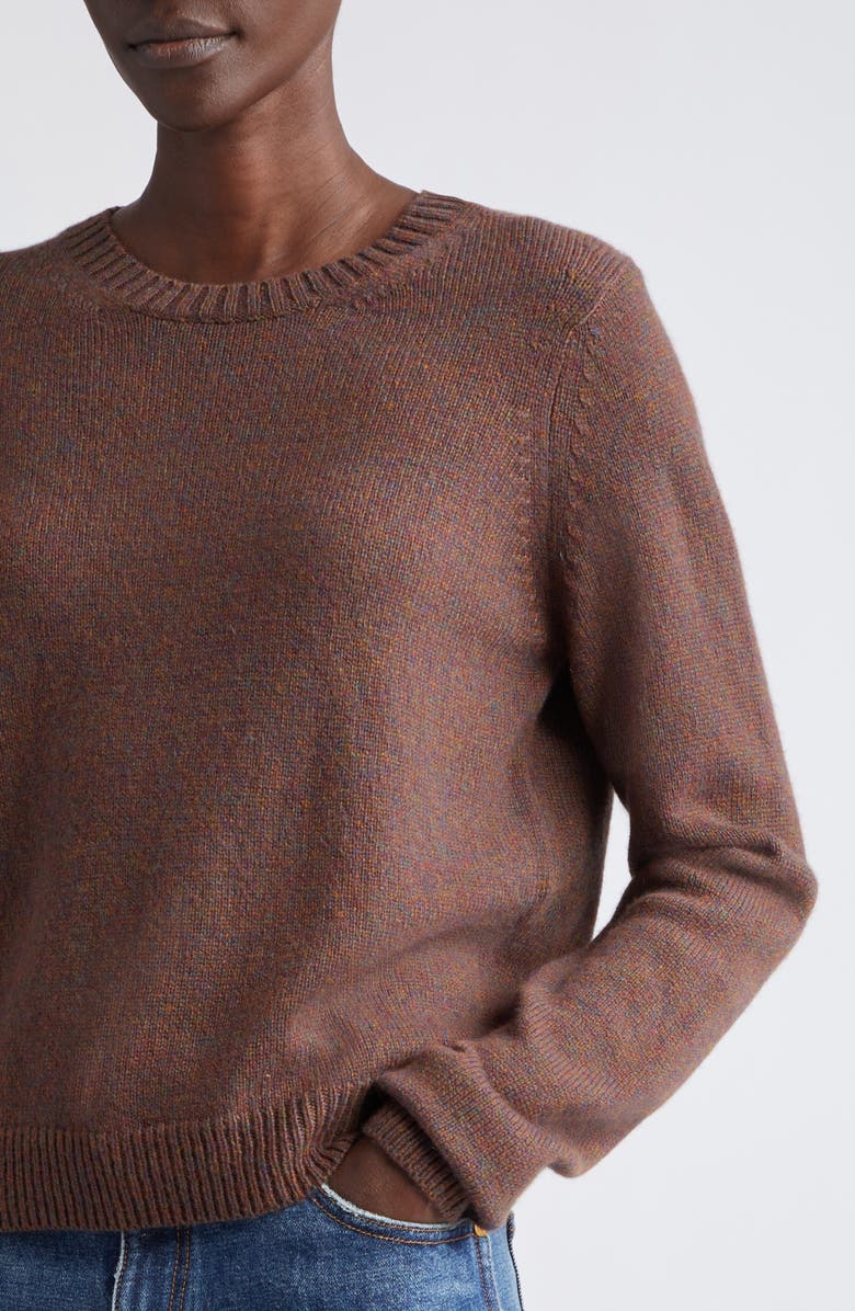 Khaite Diletta Cashmere Crewneck Sweater, Alternate, color, 