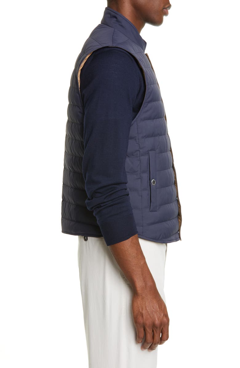Brunello Cucinelli Quilted Nylon Vest, Alternate, color,