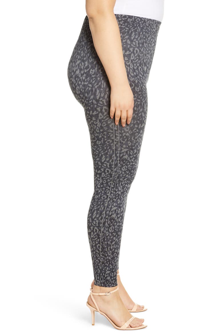 Look At Me Now Seamless Leggings, Alternate, color, INDIGO LEOPARD