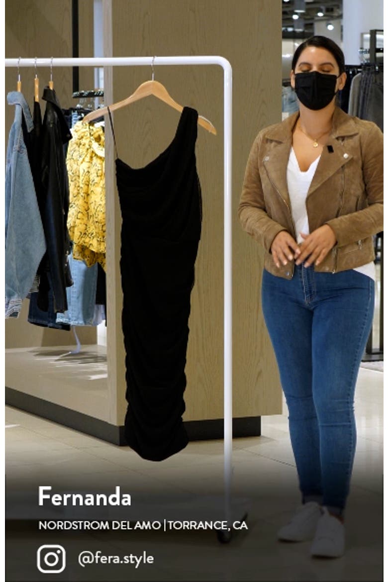 One-Shoulder Body-Con Midi Dress video