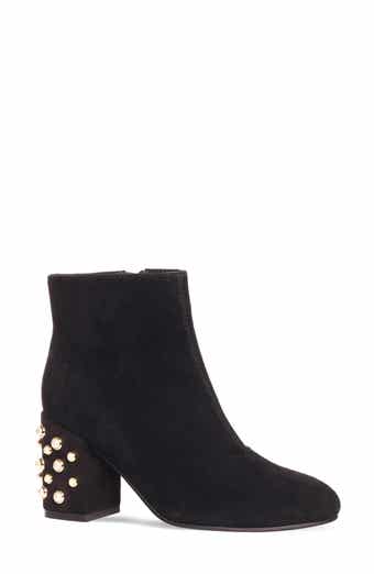 AquaDiva Studded Waterproof Suede Bootie