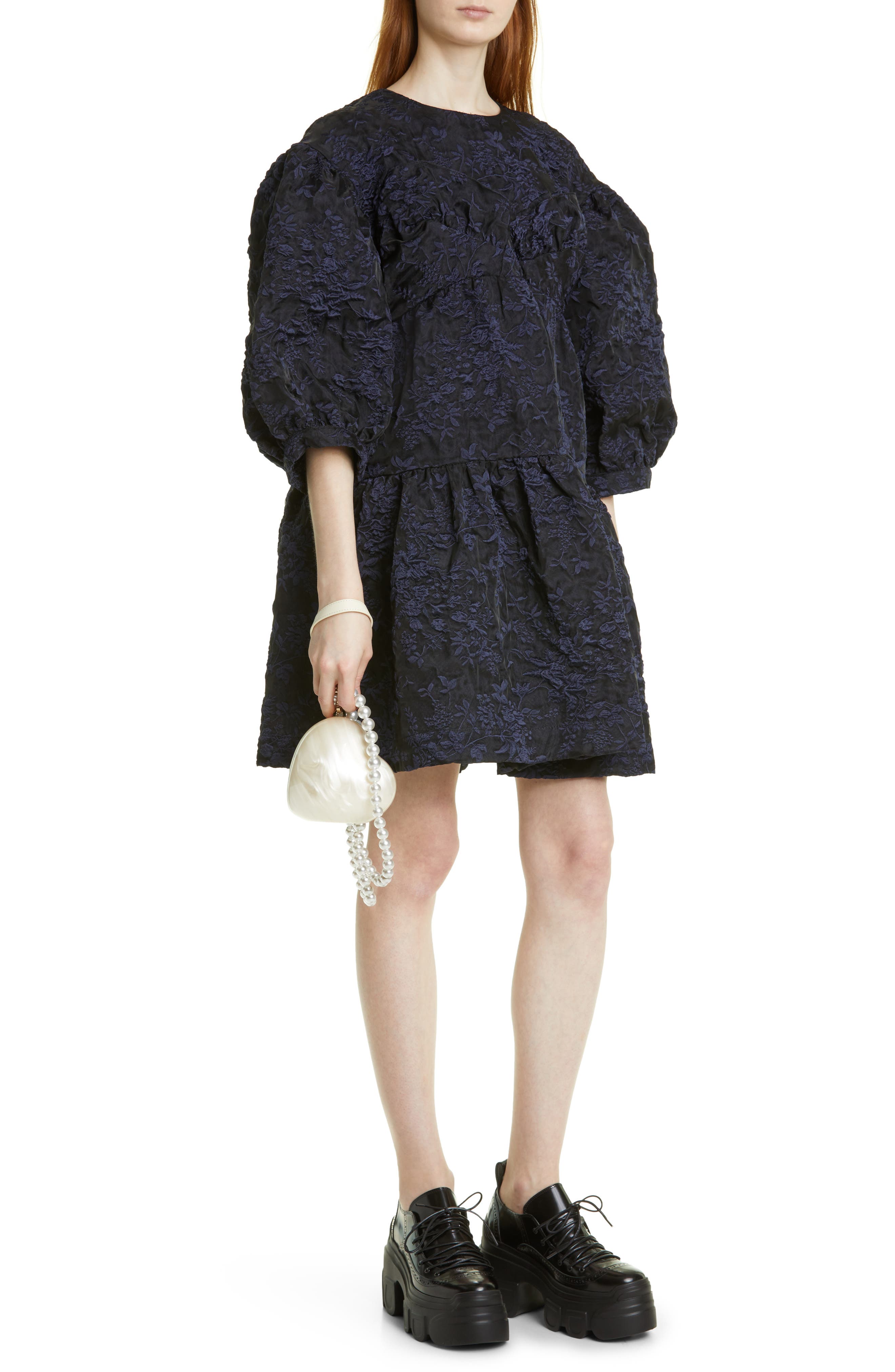 Simone Rocha Micro Heart Perspex Acrylic Minaudière, Alternate, color, 