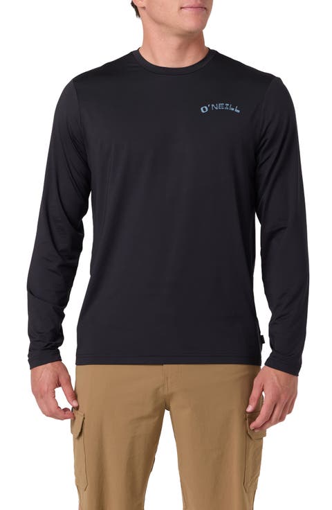 Retro Fish UPF 50+ Long Sleeve Rashguard