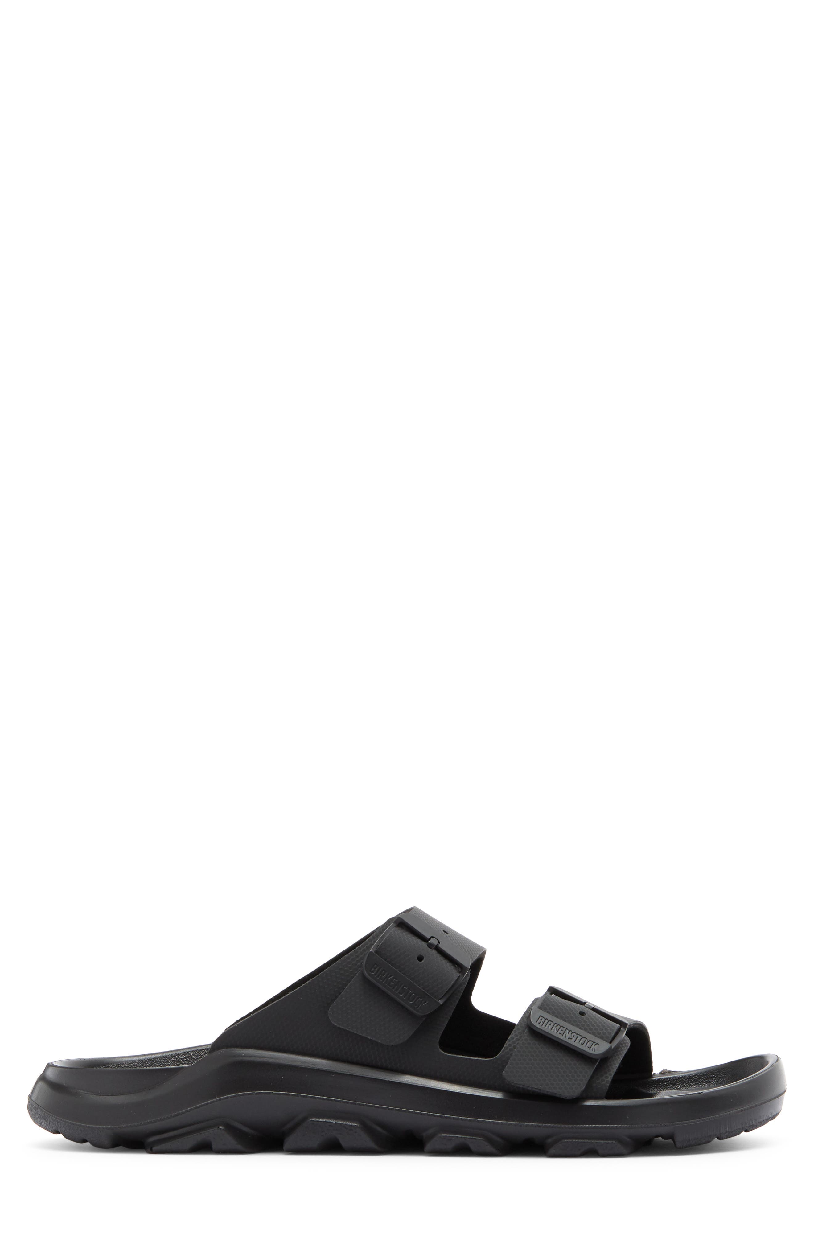 Birkenstock Mogami Terra Slide Sandal, Alternate, color, Black