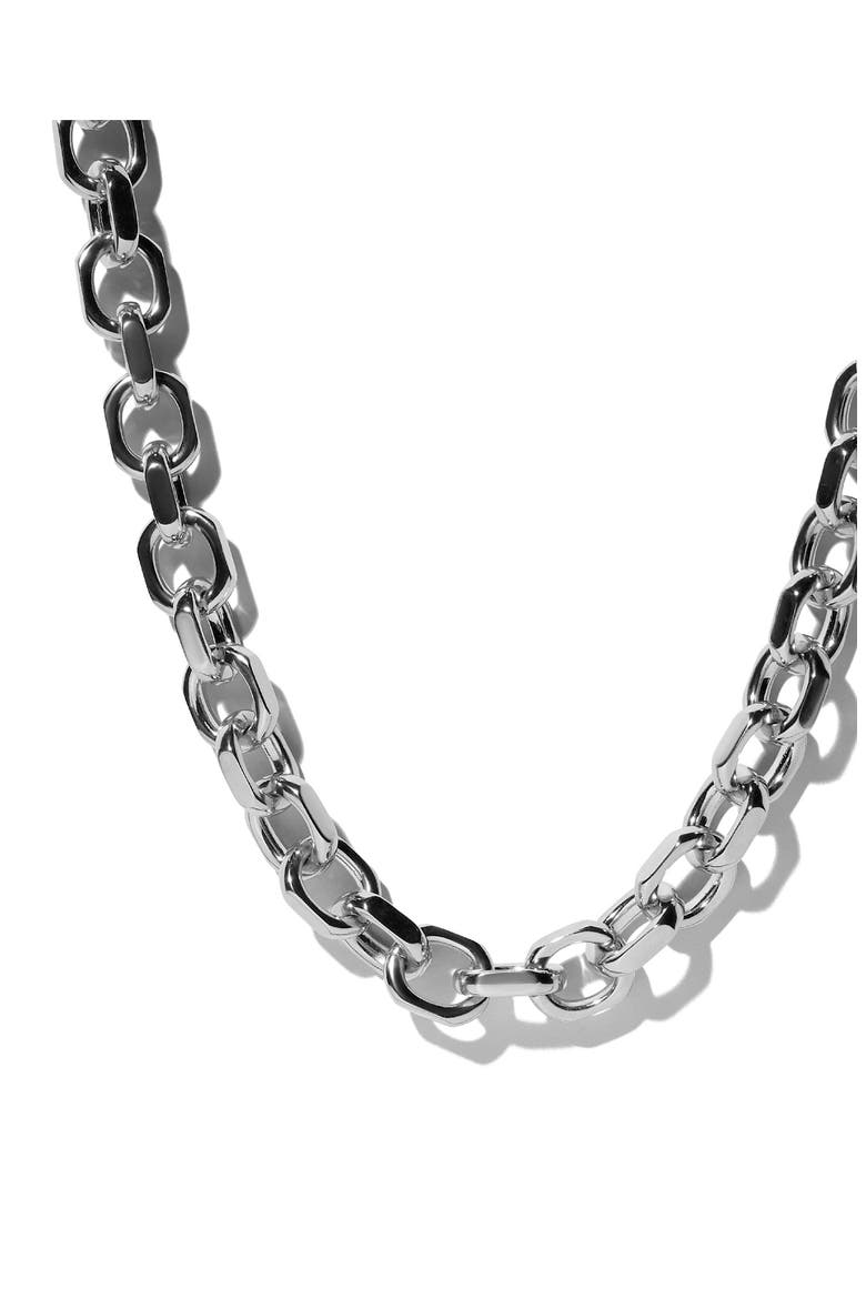 City Link Necklace, Alternate, color, SILVER