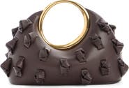 Jacquemus Le Petite Calino Knot Embellished Leather Top Handle Bag