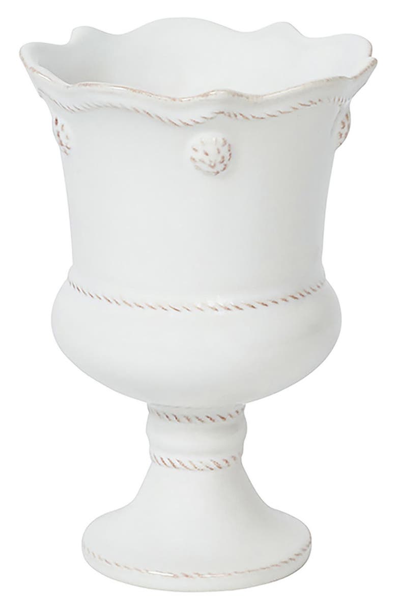 Juliska Berry & Thread Petite Parterre Vase, Main, color, Whitewash