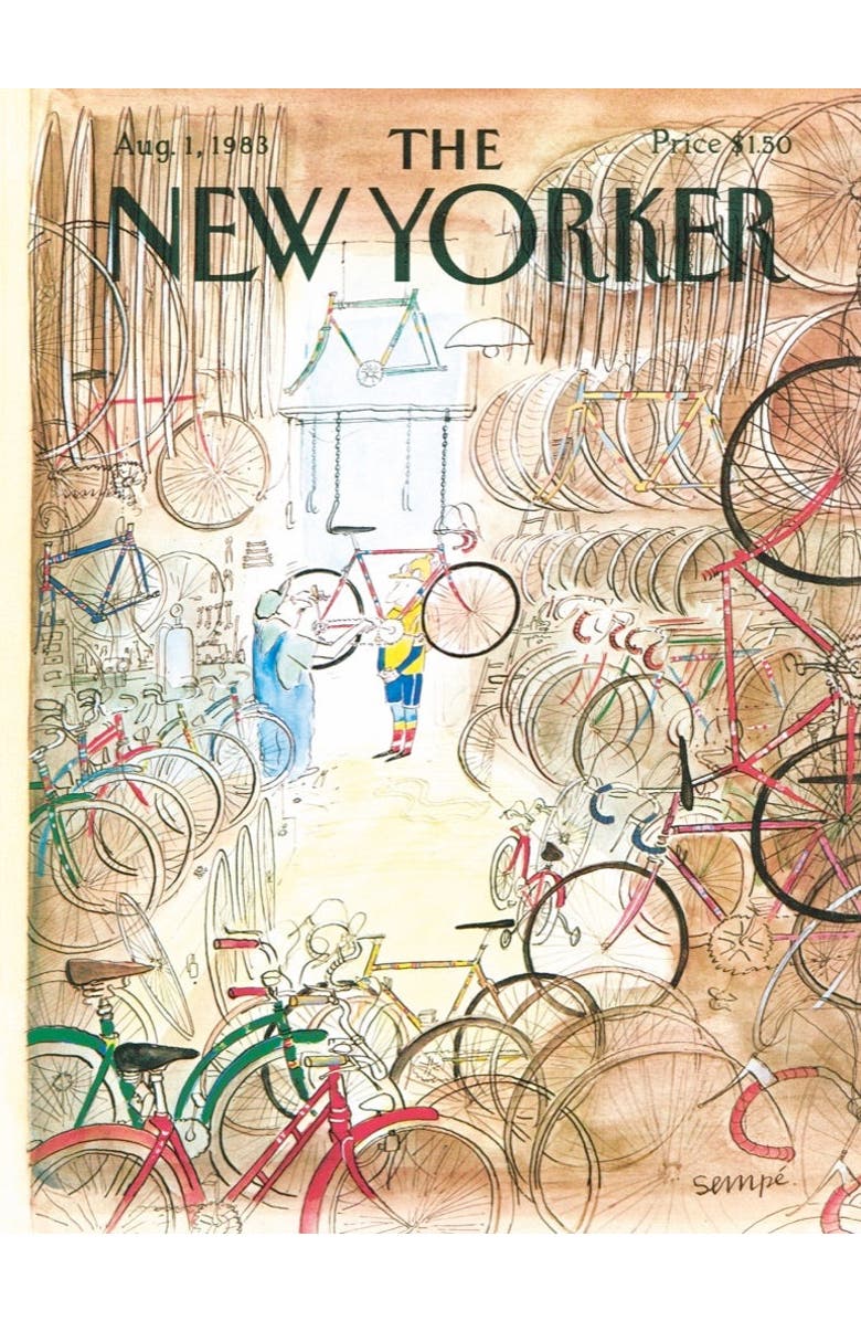 NEW YORK PUZZLE COMPANY Bicycle Shop 1000 Piece Puzzle, Alternate, color, NO COLOR