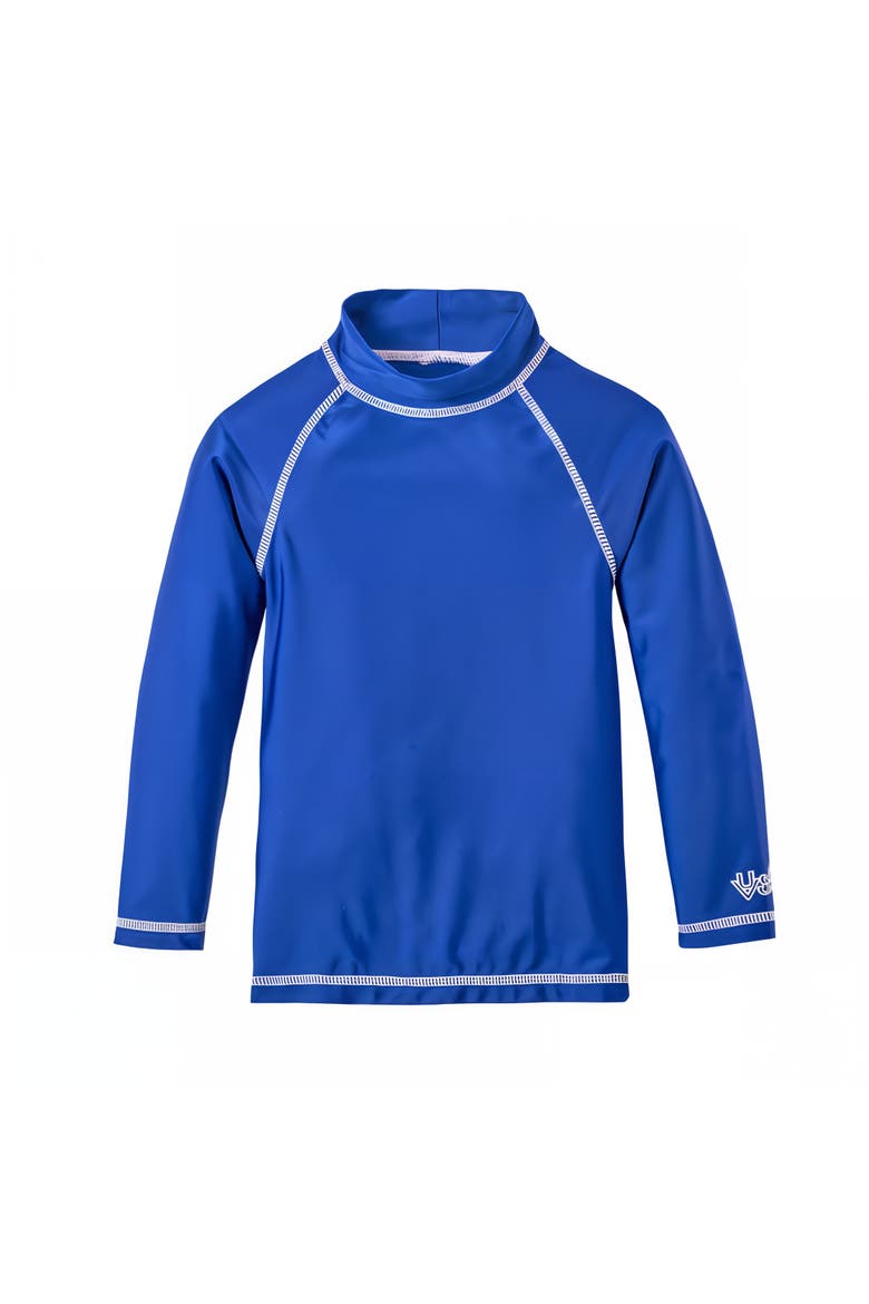Long Sleeve Sun & Swim Shirt, Main, color, Navy
