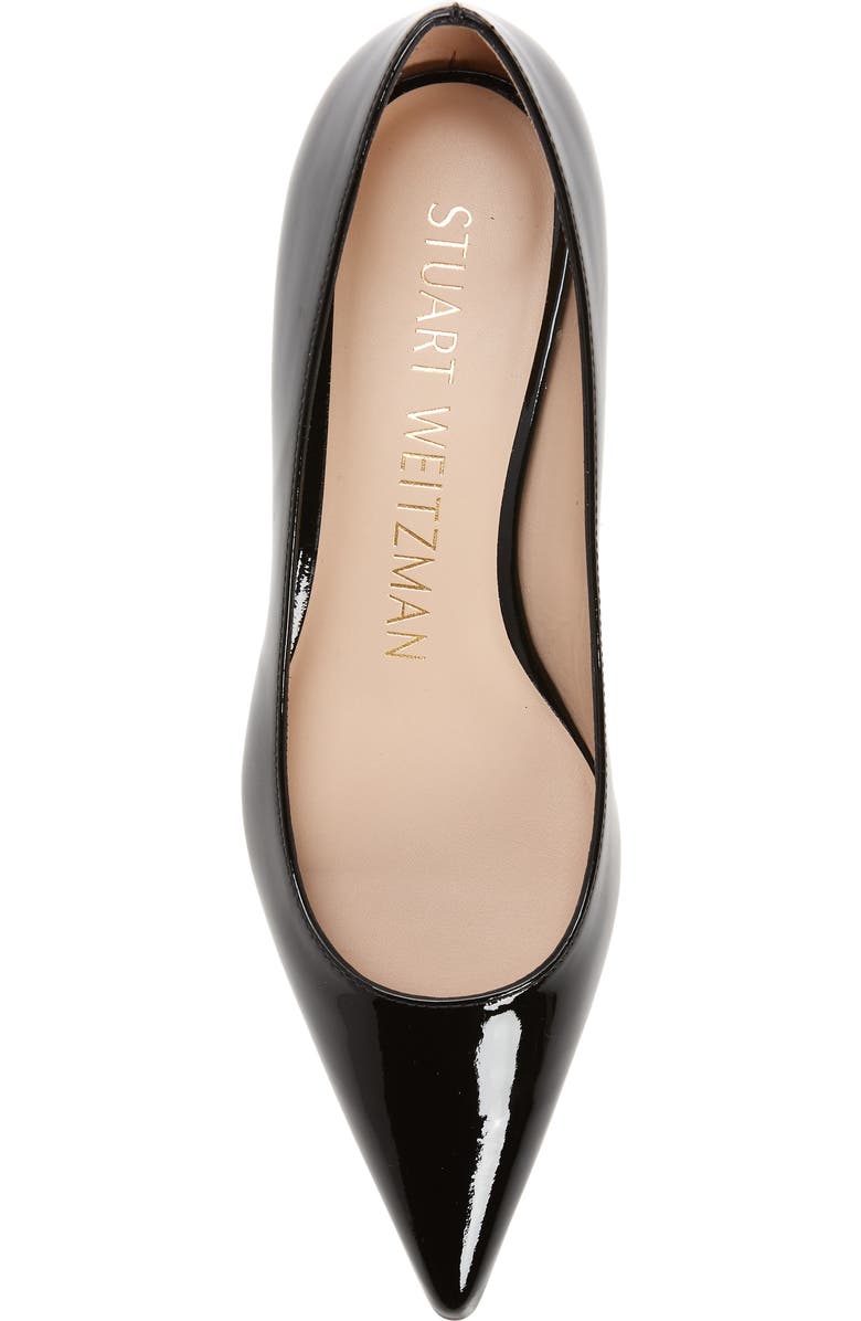 Stuart Weitzman Stuart Pointed Toe Flat, Alternate, color,