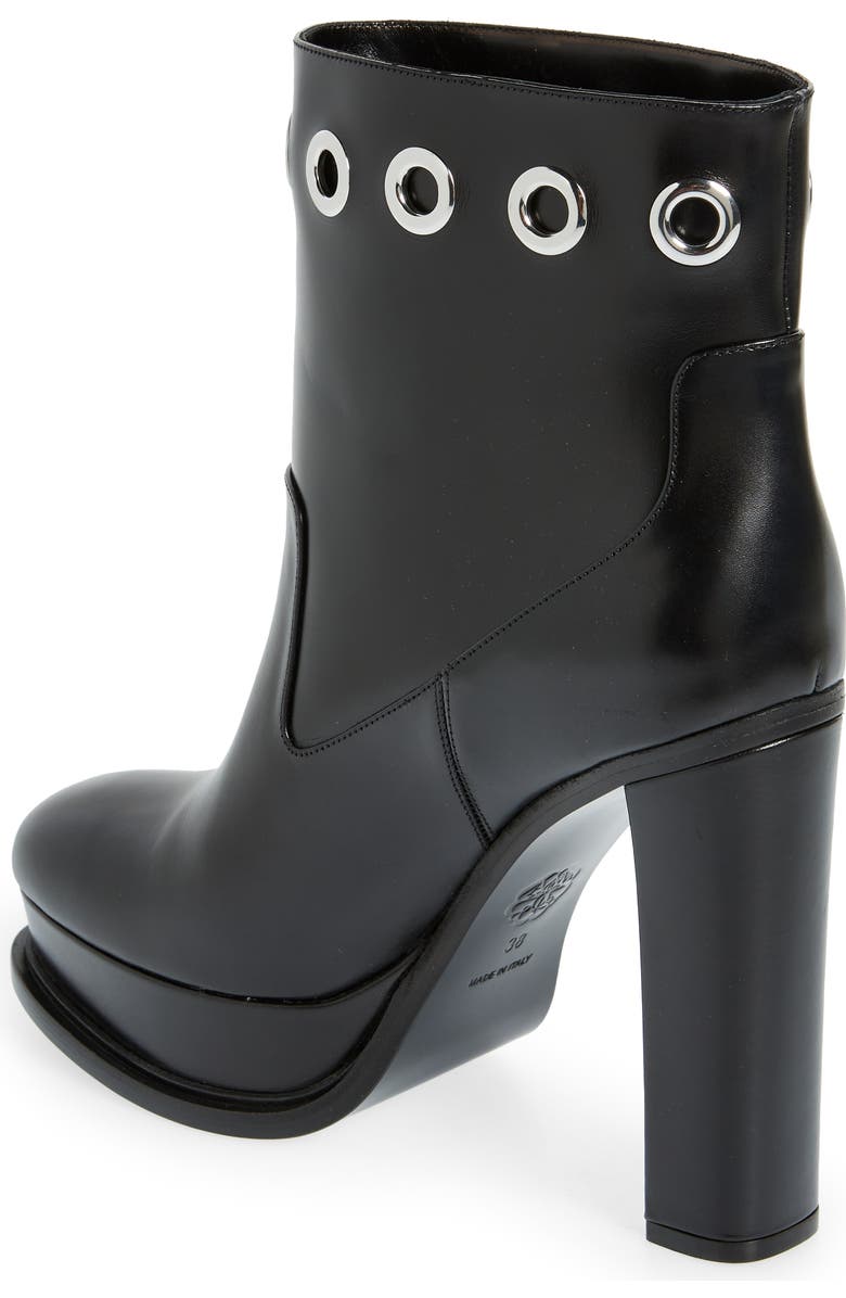 McQueen Studded Platform Bootie, Alternate, color,