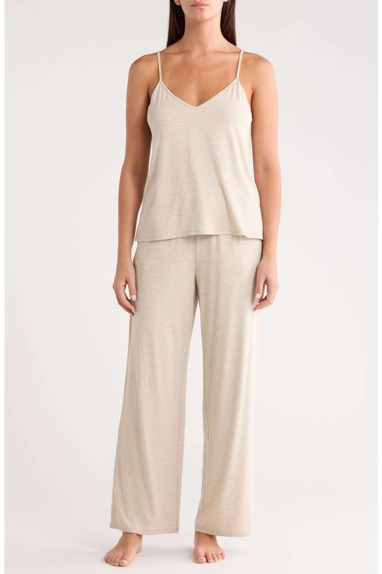 Cool Touch Cami Pajamas, Main, color, OATMEAL HEATHER