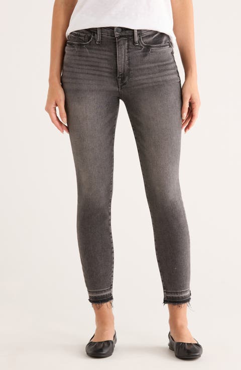Good Waist Release Hem Crop Skinny Jeans (Regular & Plus)