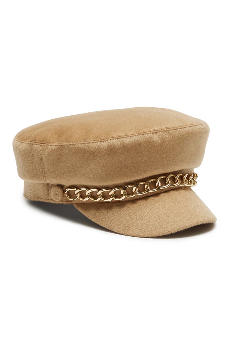 Marina Chain Trim Cap, Main, color, CAMEL