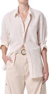 Citizens of Humanity Kayla Stripe Relaxed Button-Up Shirt