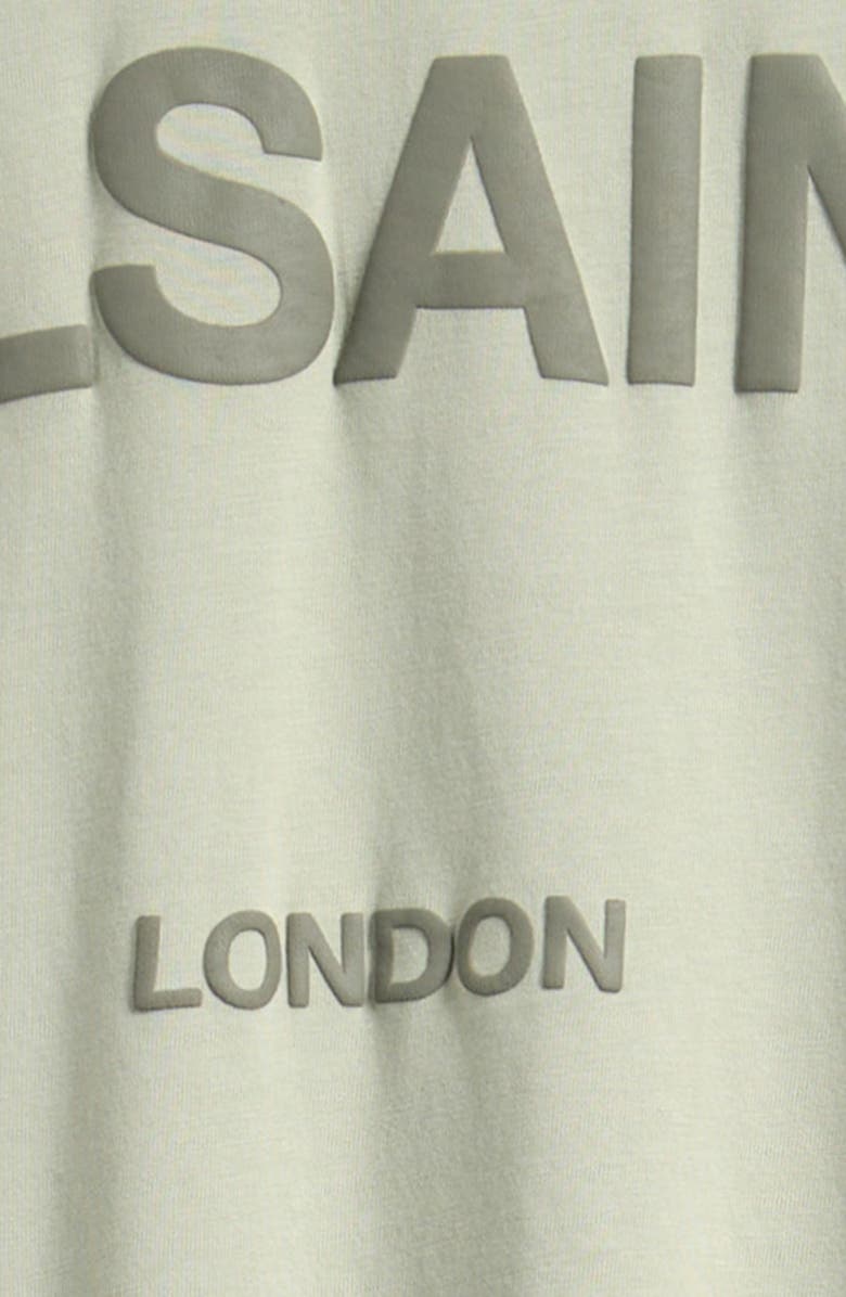 smALLSAINTS by ALLSAINTS Kids' Biggie Oversized Cotton Graphic T-Shirt & Shorts Set, Alternate, color, Green