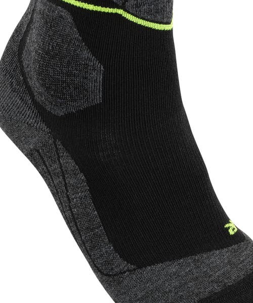 Falke Sk Compression Wool Ski Socks In Black
