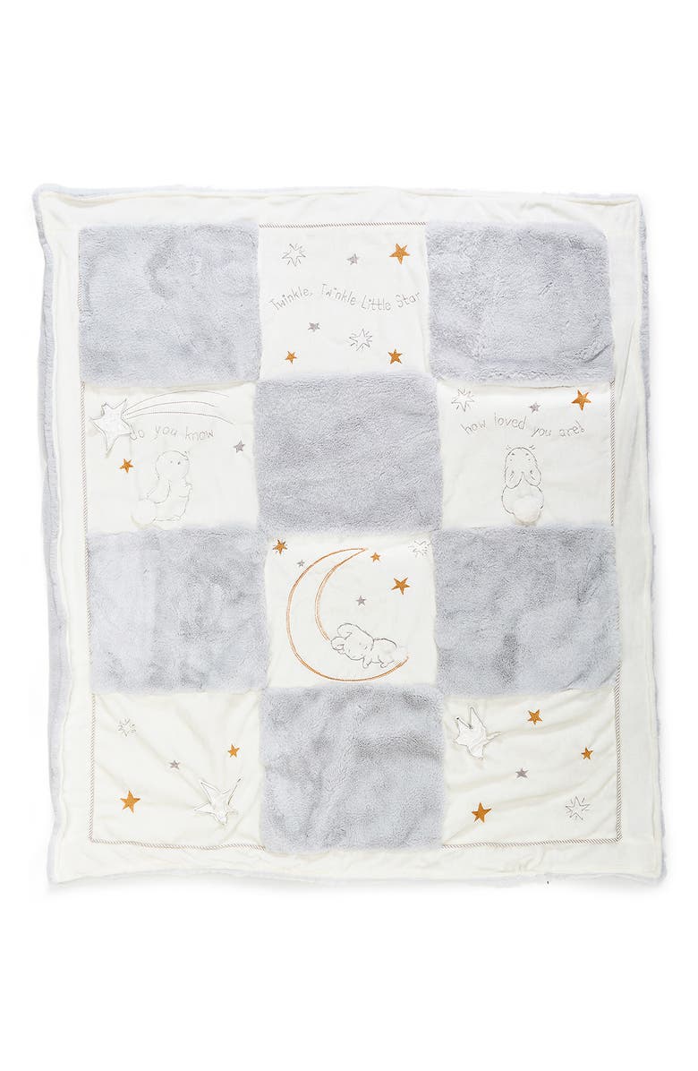 Bunnies by the Bay Little Star Quilt, Board Book & Stuffed Animal Set, Alternate, color, 