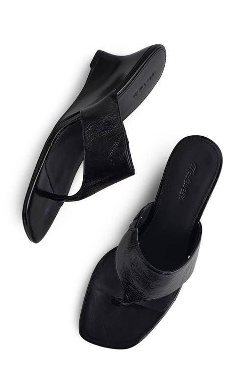 MADEWELL MADEWELL THE DEANNA THONG WEDGE SANDAL 