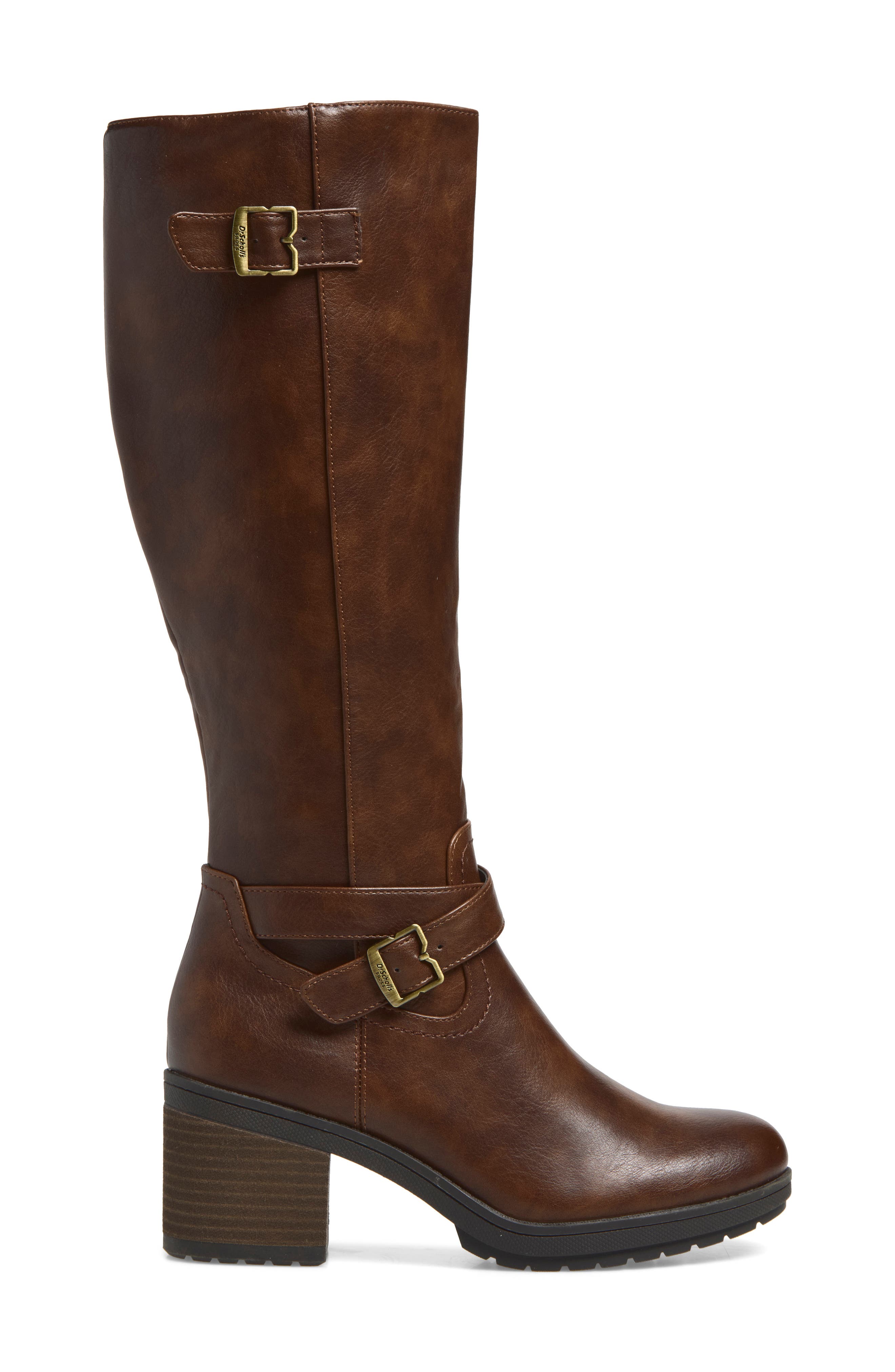Prairie Knee High Boot, Alternate, color, DARK BROWN