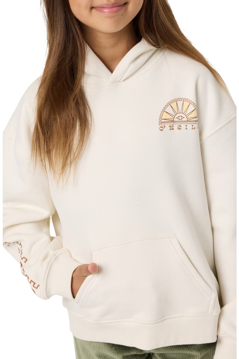 Kids' Sun Eye Oversize Hoodie, Alternate, color, TOFU