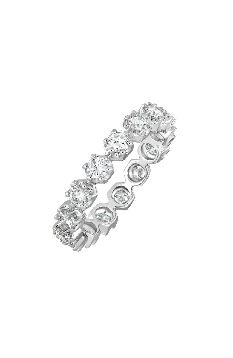 Bony Levy Audrey Diamond Eternity Ring, Main, color, 18K White Gold