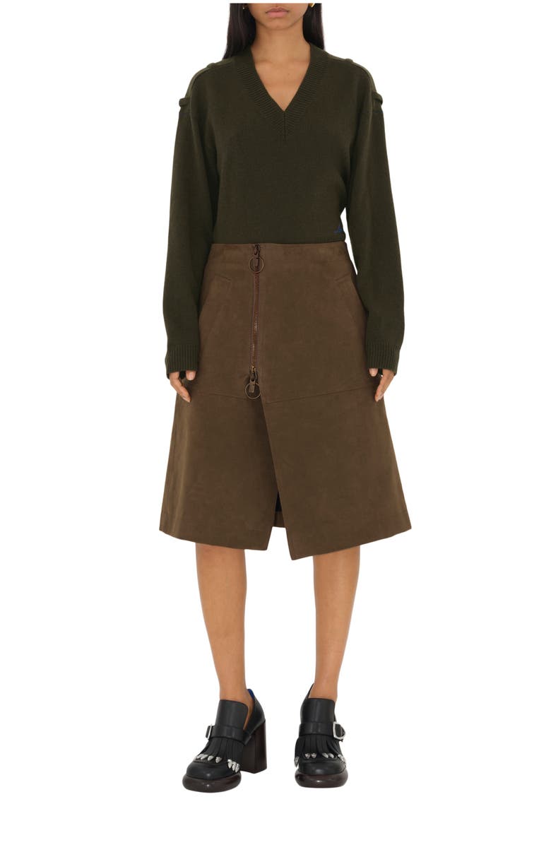 Burberry Cotton Skirt, Main, color, 