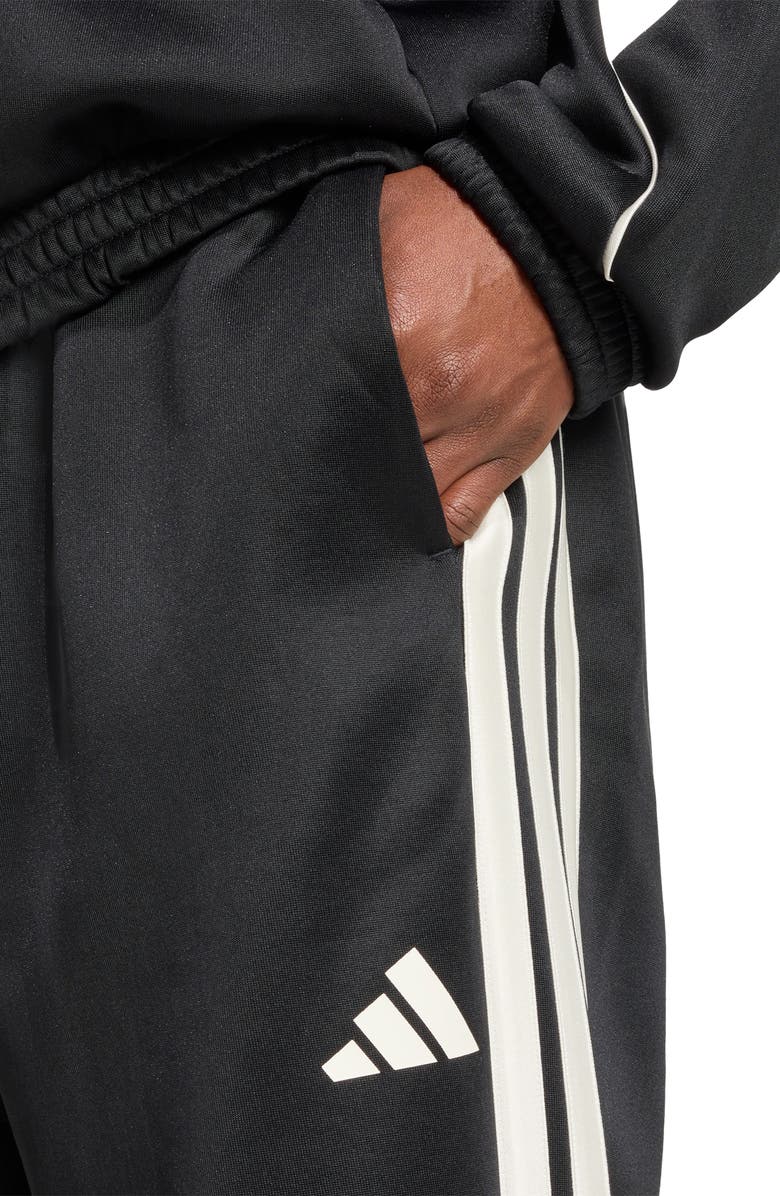adidas Stadium Track Pants, Alternate, color, Black/ Off White