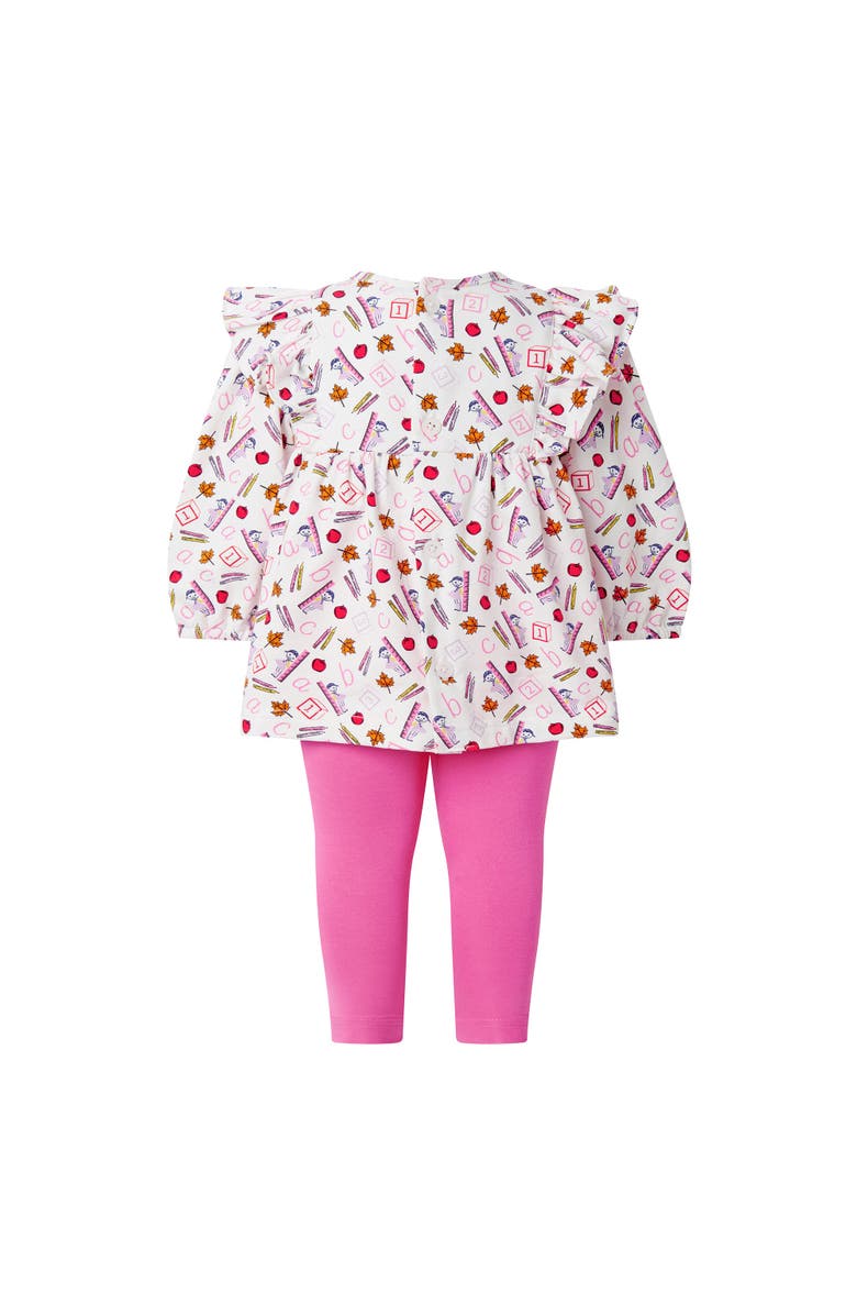 Rachel Riley ABC Top and Leggings set, Alternate, color, Pink