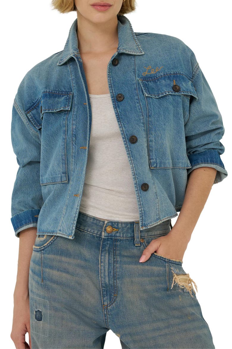 Utility Overshirt, Main, color, VINTAGE TINT
