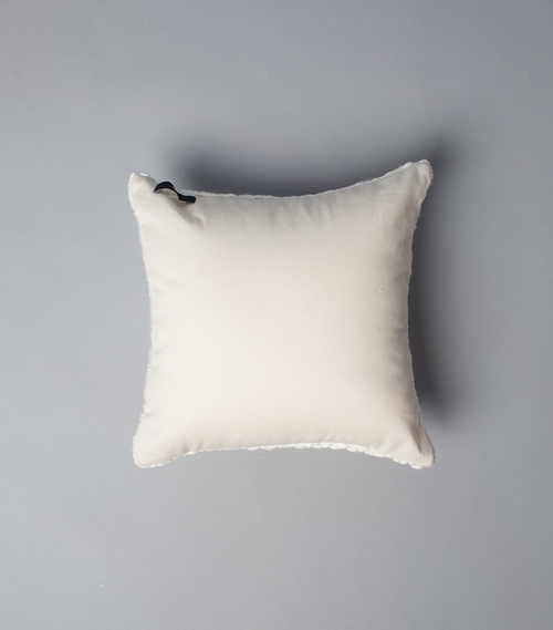 Shop Voz Chunky Flamme Pillow Small In Ivory