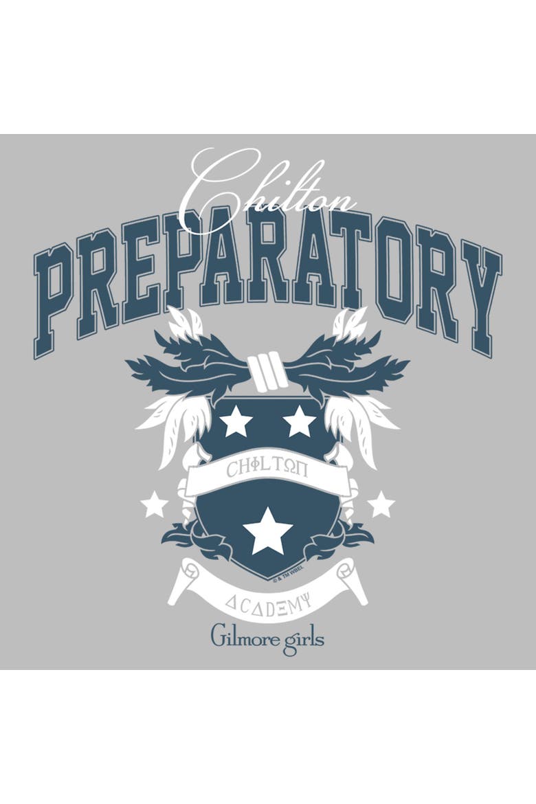 Men's Gilmore Girls Chilton Preparatory Logo  Graphic T-Shirt, Alternate, color, Ice Grey